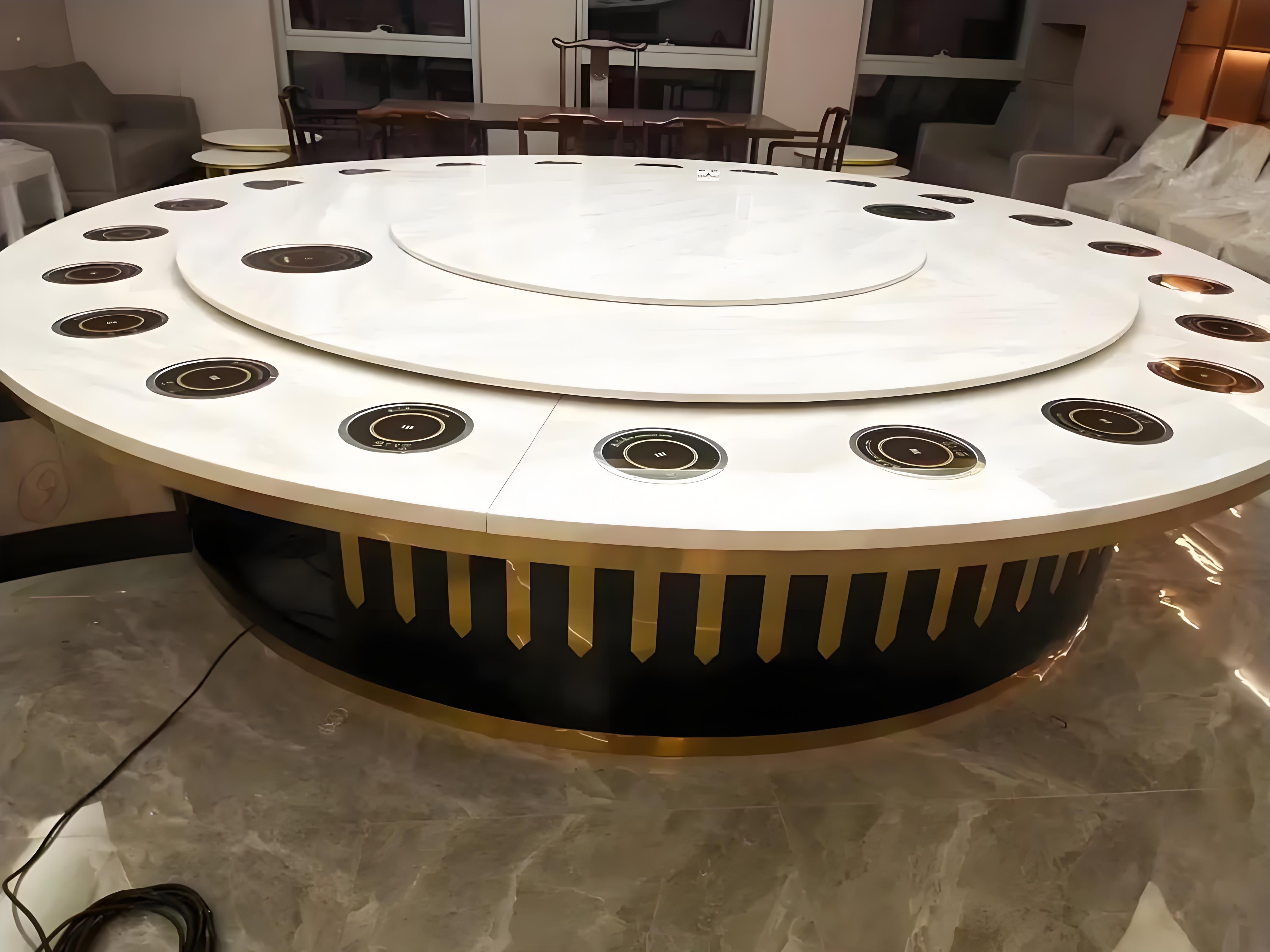 德阳市旋转火锅桌中餐桌 - 排名